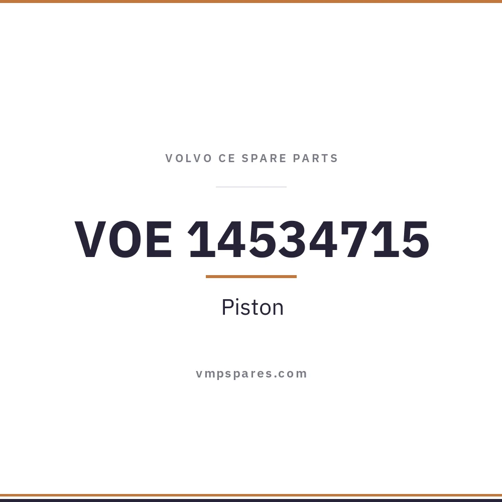 VOE 14534715 – Piston