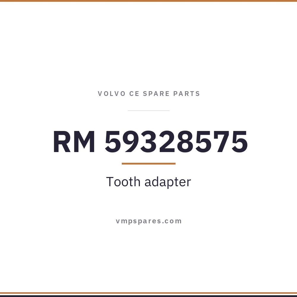 RM 59328575 – Tooth adapter