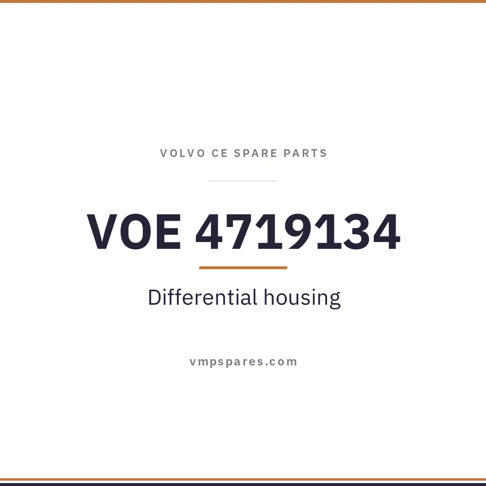 VOE 4719134 – Differential housing