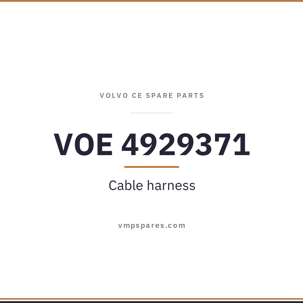 VOE 4929371 – Cable harness