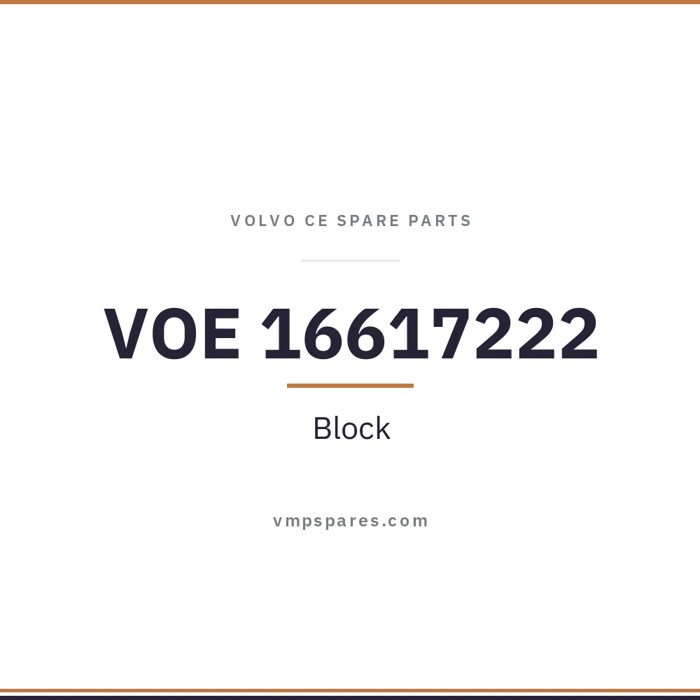 VOE 16617222 – Block
