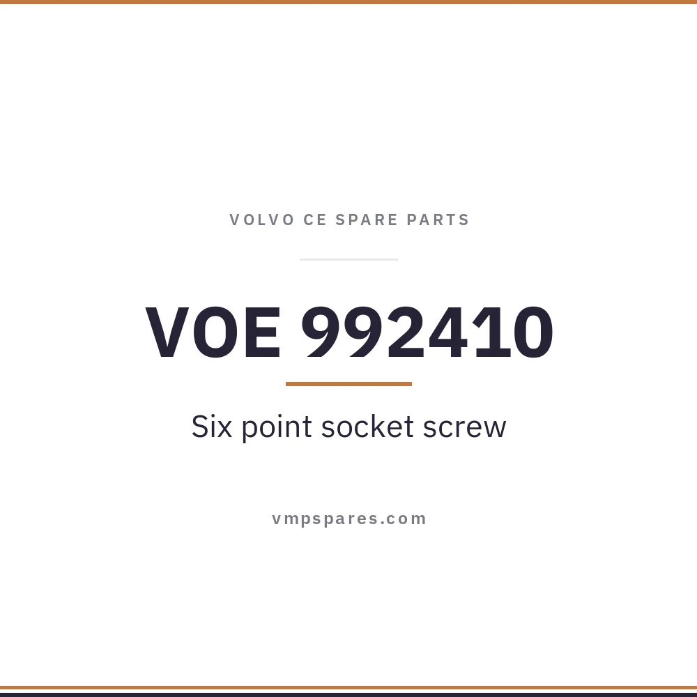 VOE 992410 – Six point socket screw