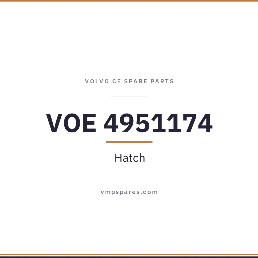 VOE 4951174 – Hatch