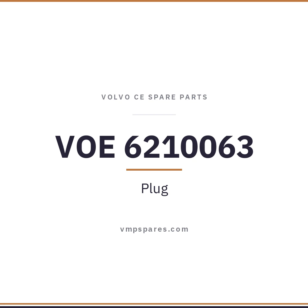 VOE 6210063 – Plug