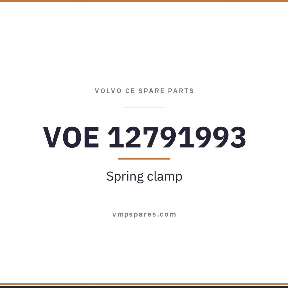 VOE 12791993 – Spring clamp