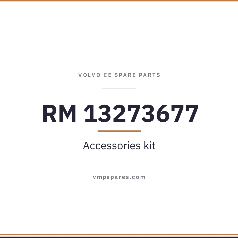 RM 13273677 – Accessories kit