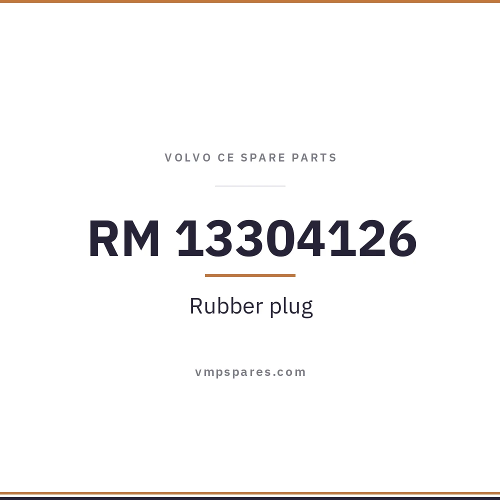 RM 13304126 – Rubber plug