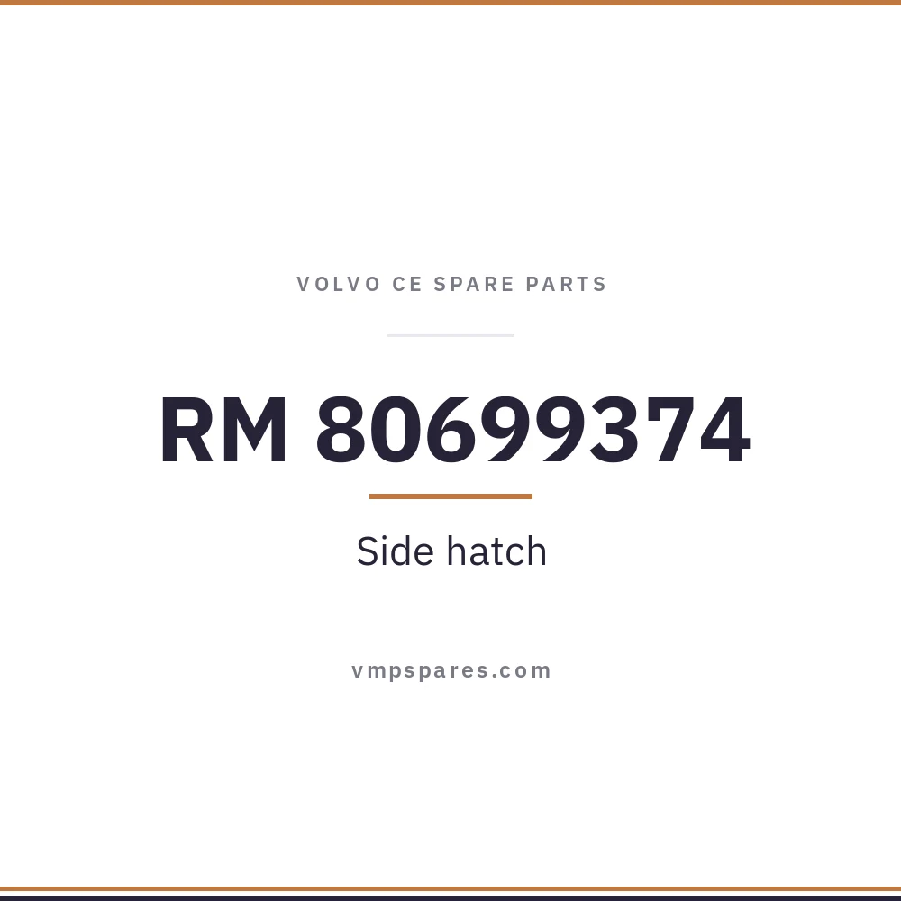 RM 80699374 – Side hatch