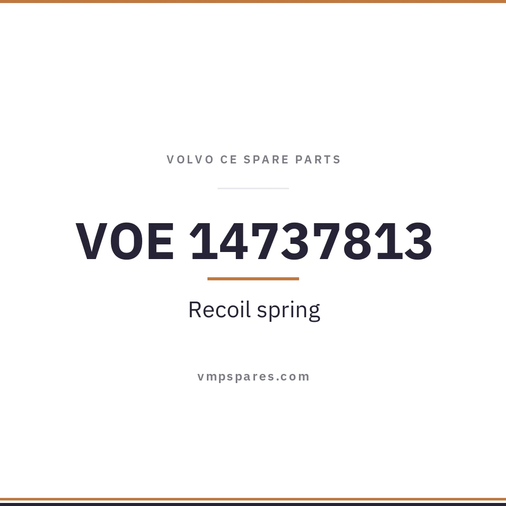 VOE 14737813 – Recoil spring