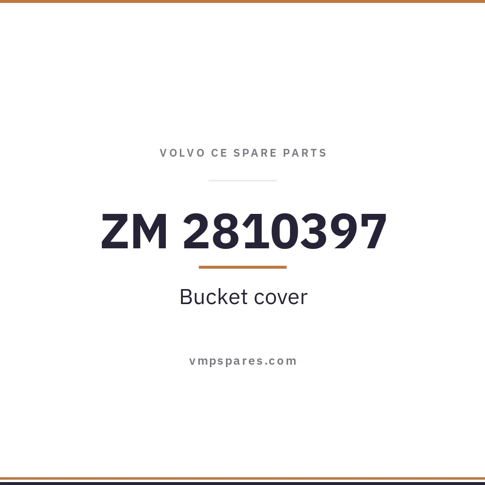 ZM 2810397 – Bucket cover