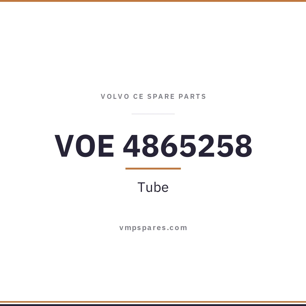 VOE 4865258 – Tube