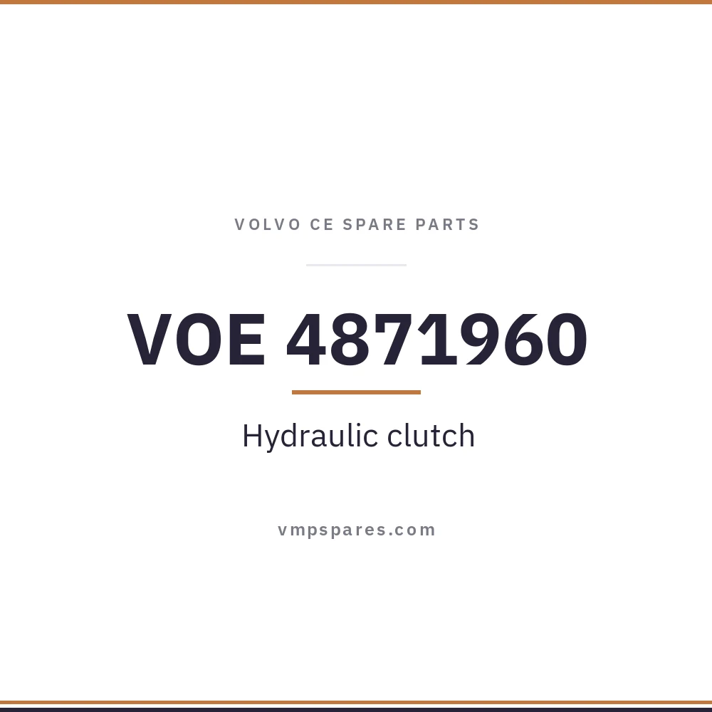 VOE 4871960 – Hydraulic clutch