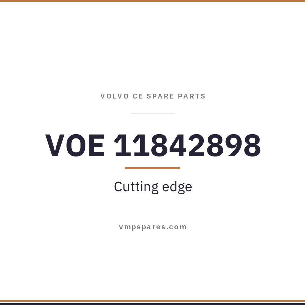 VOE 11842898 – Cutting edge