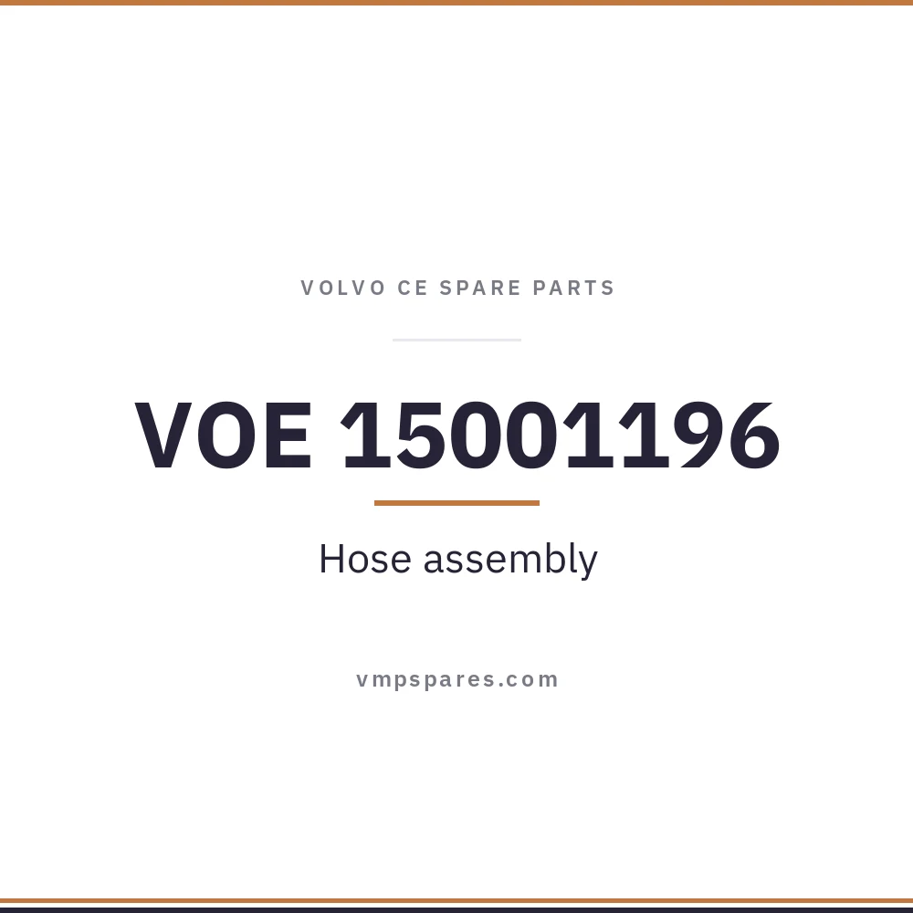 VOE 15001196 – Hose assembly
