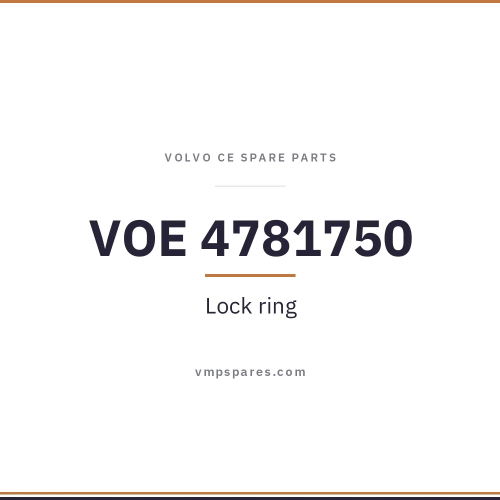 VOE 4781750 – Lock ring