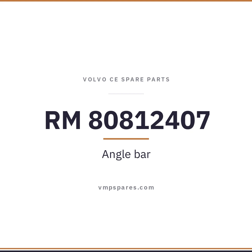 RM 80812407 – Angle bar