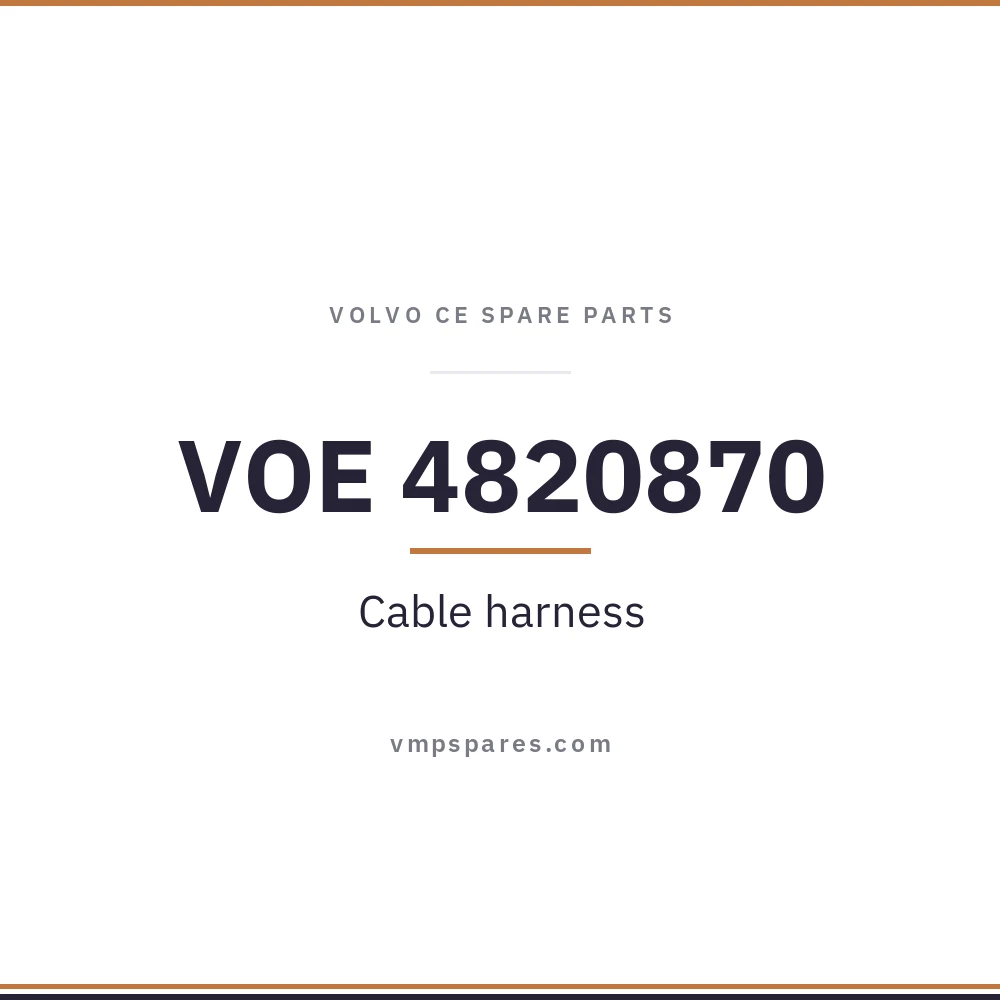 VOE 4820870 – Cable harness