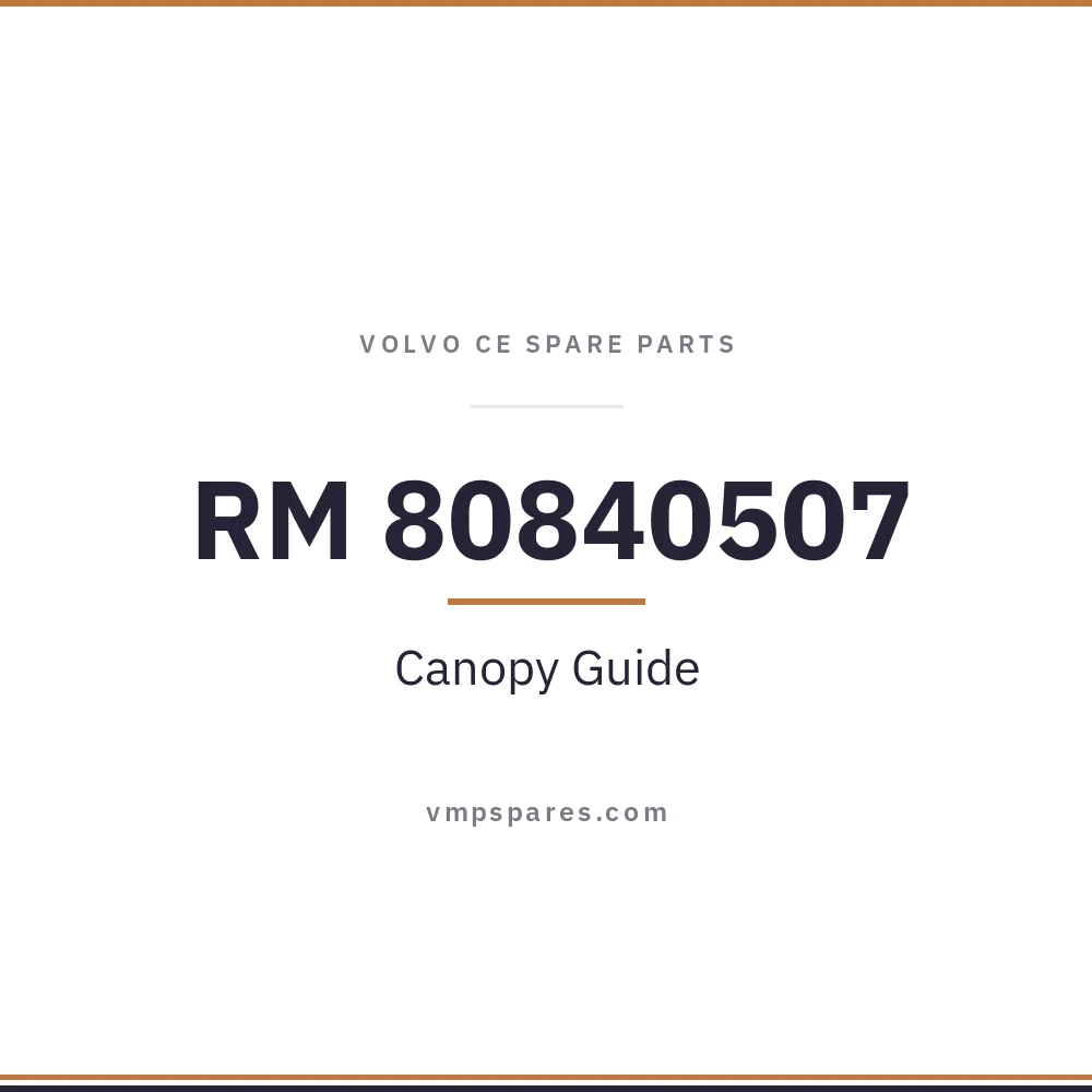 RM 80840507 – Canopy Guide