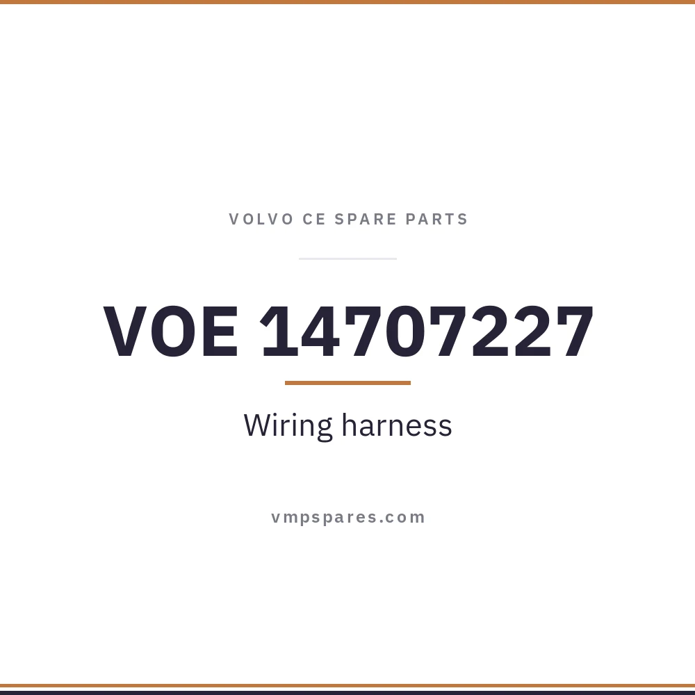 VOE 14707227 – Wiring harness