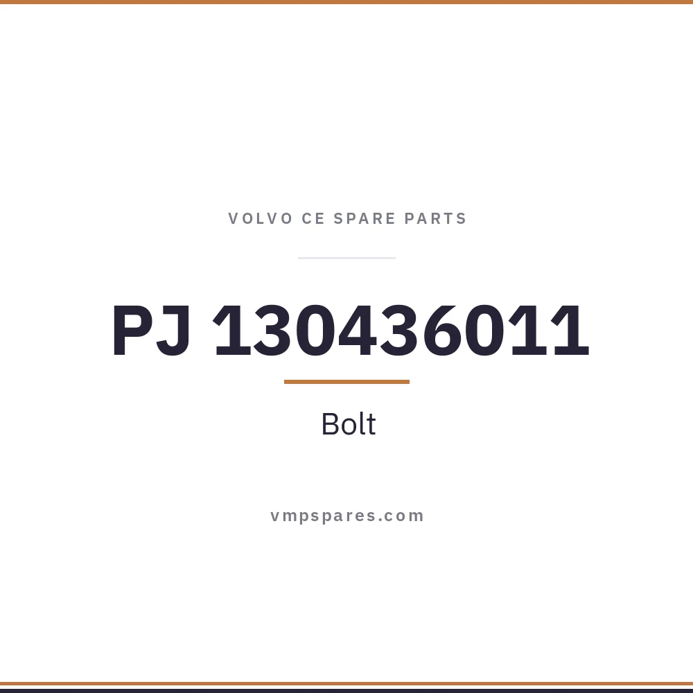 PJ 130436011 – Bolt