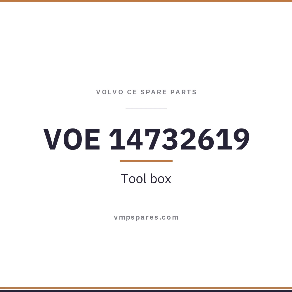 VOE 14732619 – Tool box