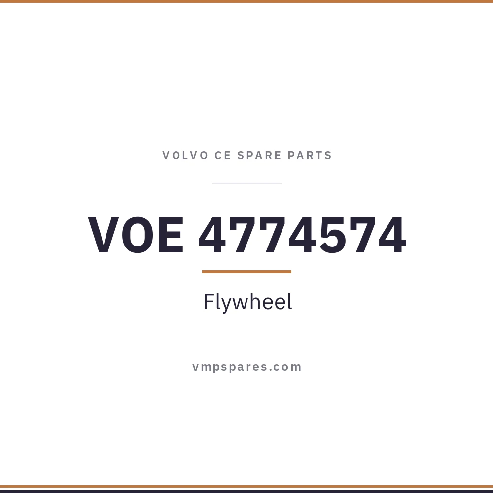VOE 4774574 – Flywheel