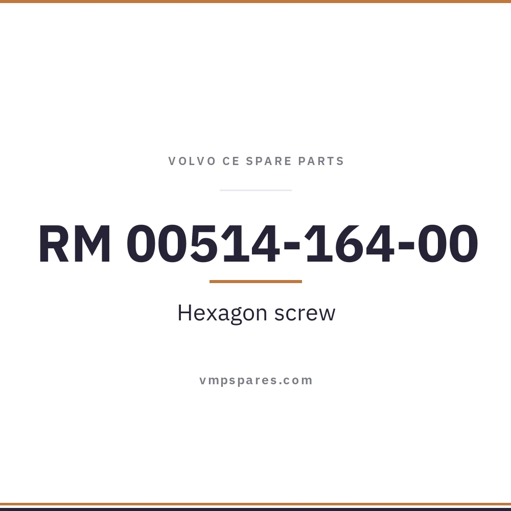RM 00514-164-00 – Hexagon screw