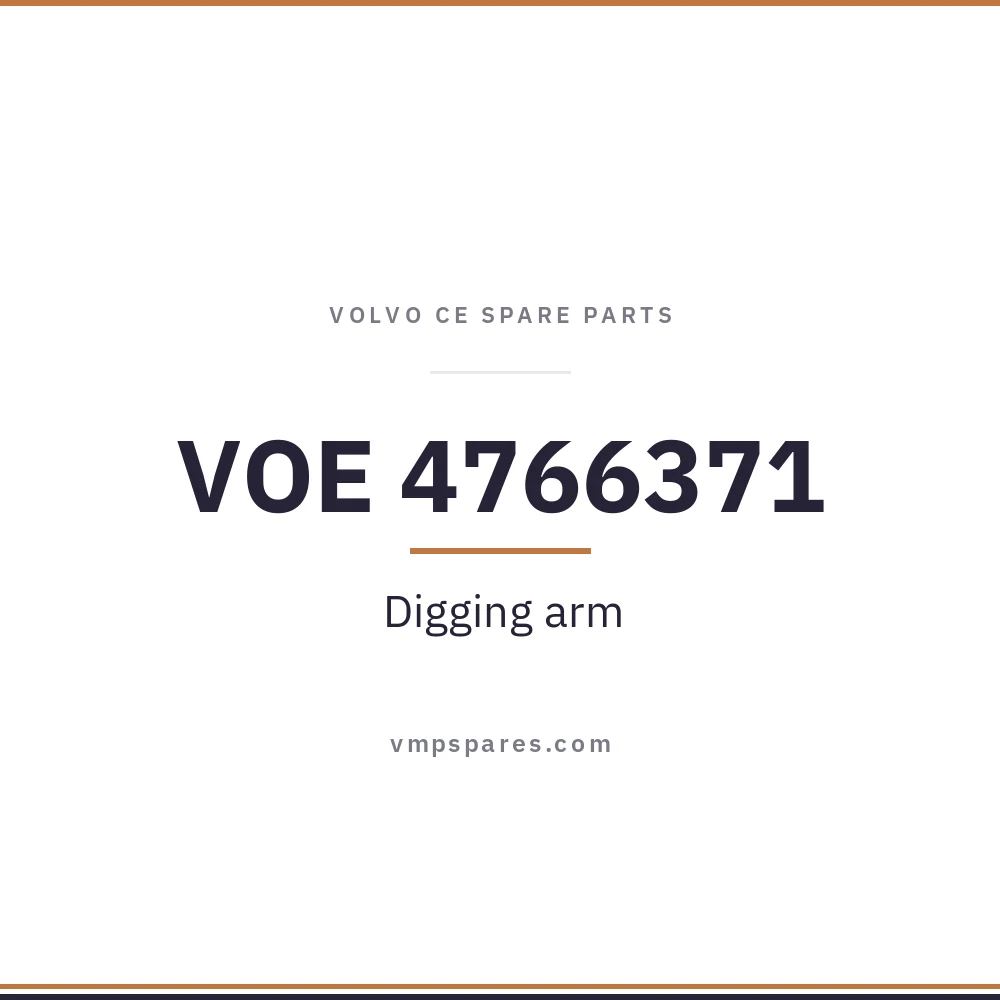 VOE 4766371 – Digging arm