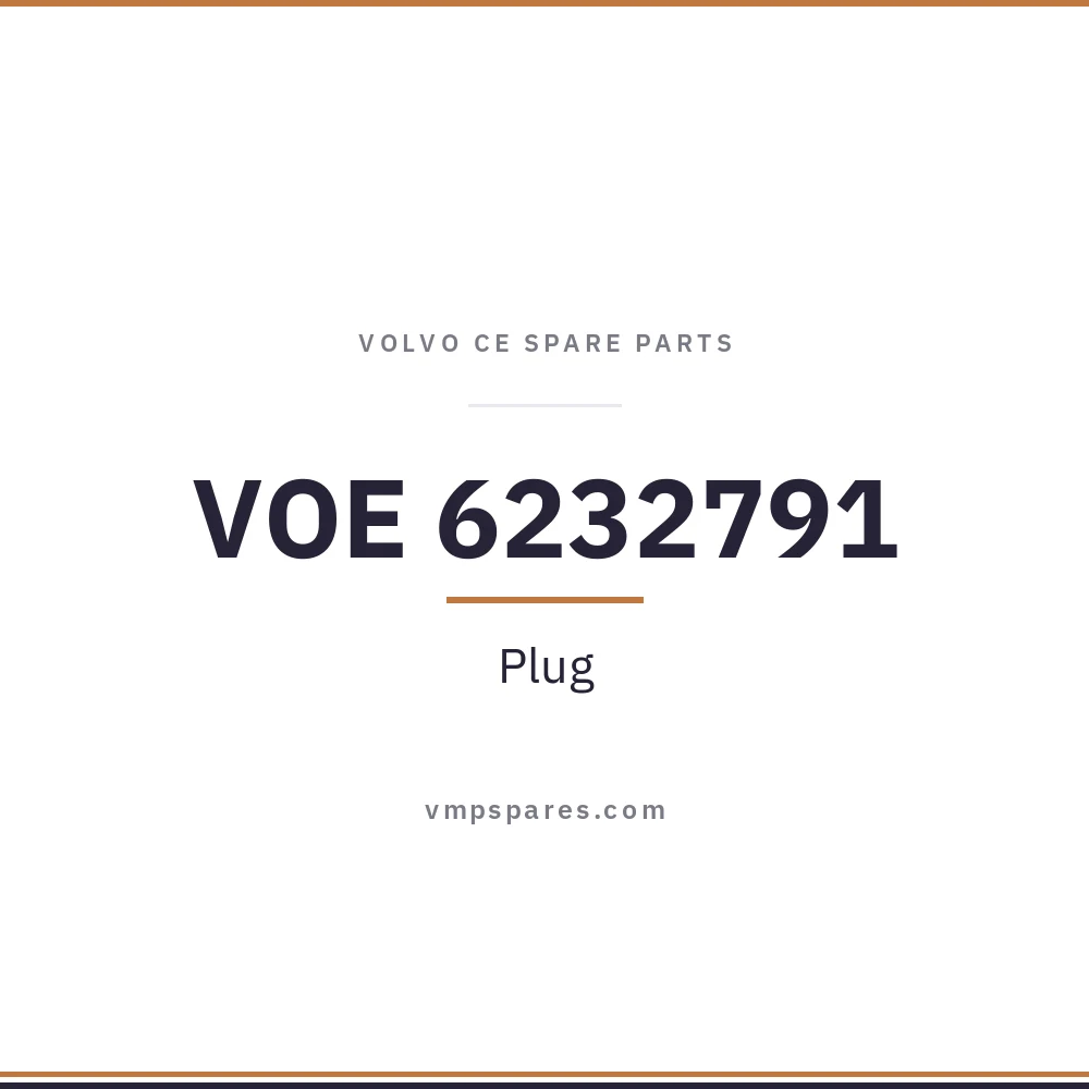 VOE 6232791 – Plug