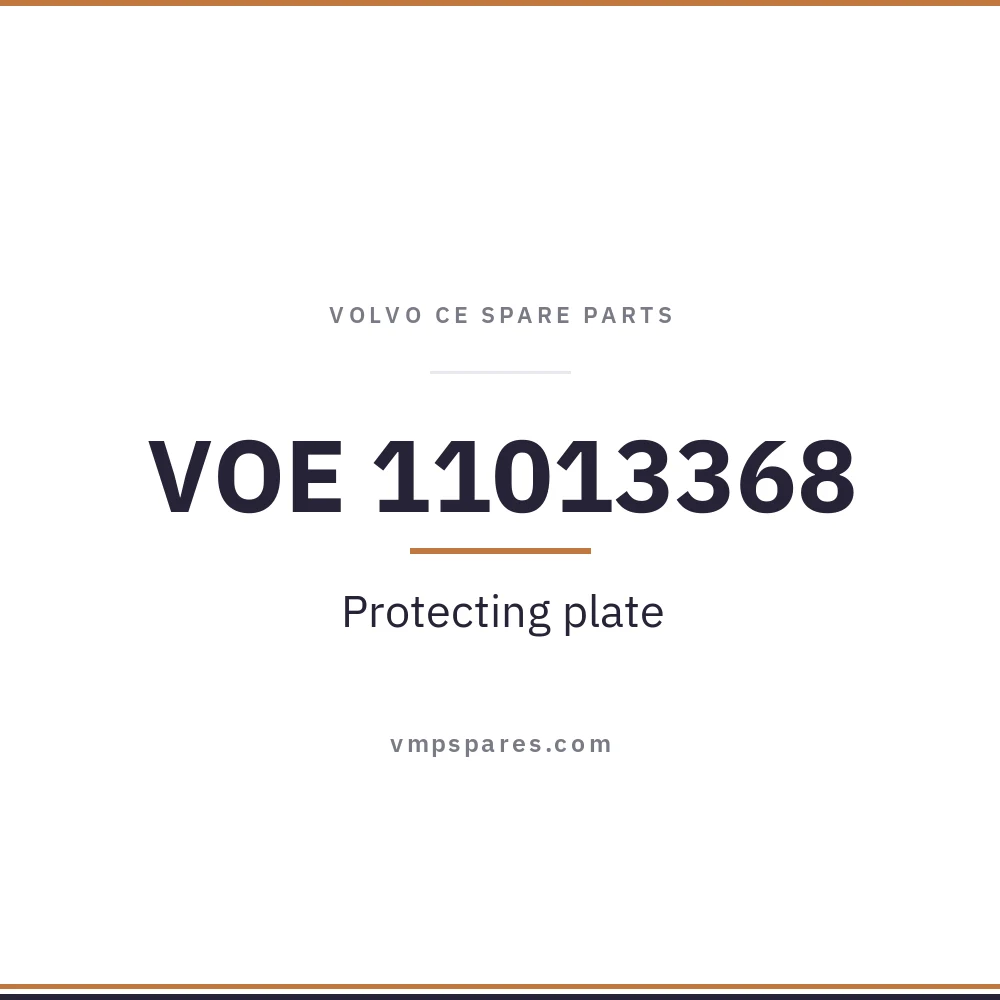 VOE 11013368 – Protecting plate