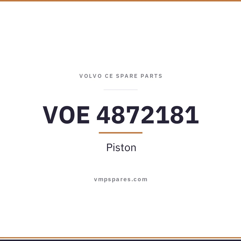 VOE 4872181 – Piston