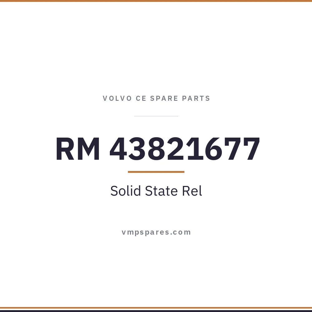 RM 43821677 – Solid State Rel