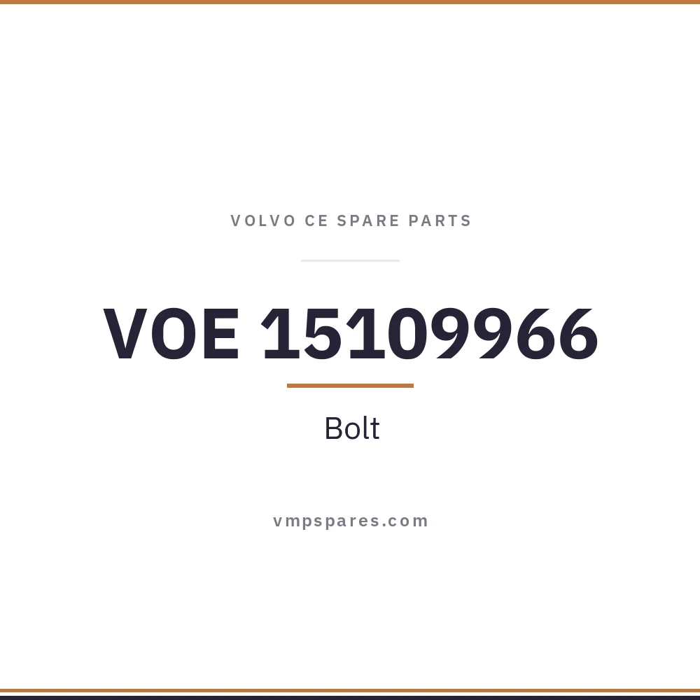 VOE 15109966 – Bolt