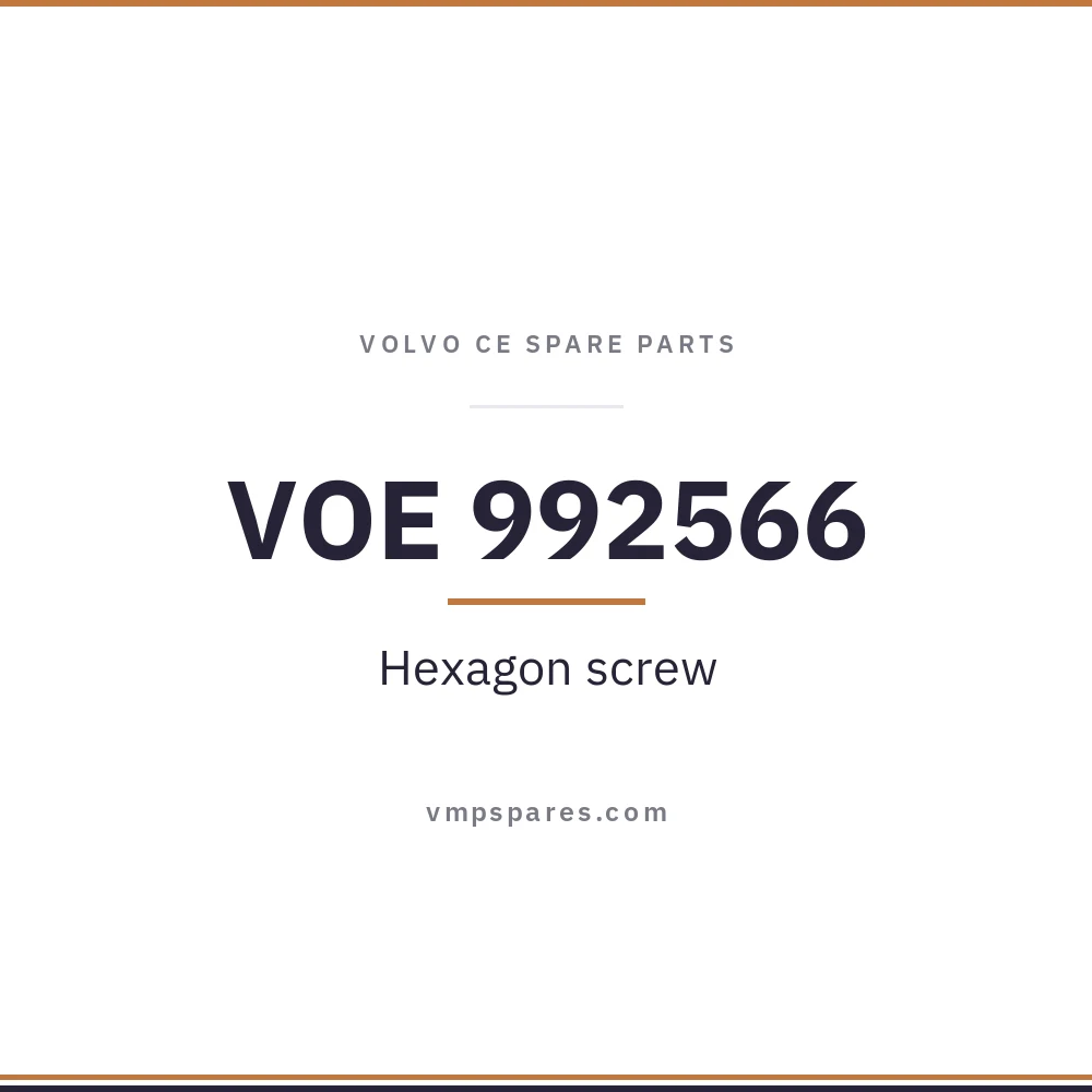 VOE 992566 – Hexagon screw