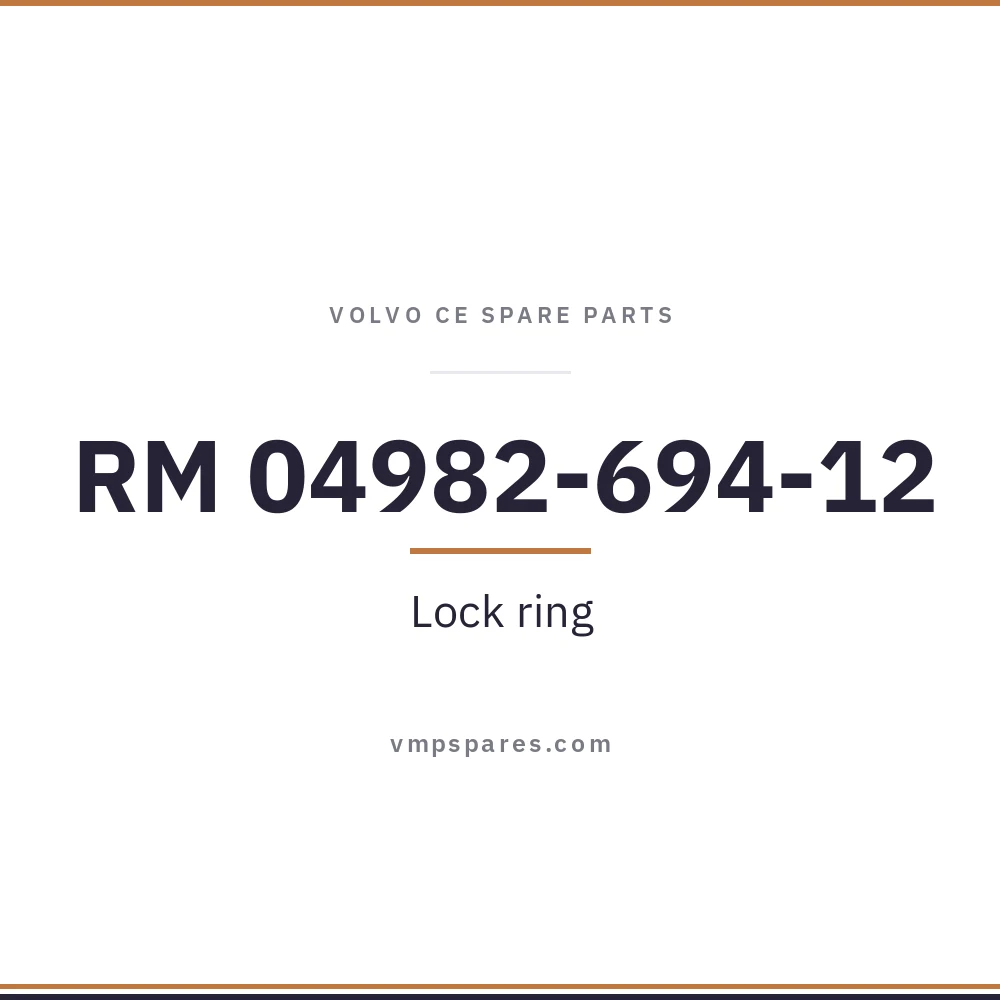 RM 04982-694-12 – Lock ring