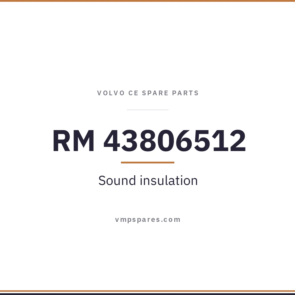 RM 43806512 – Sound insulation
