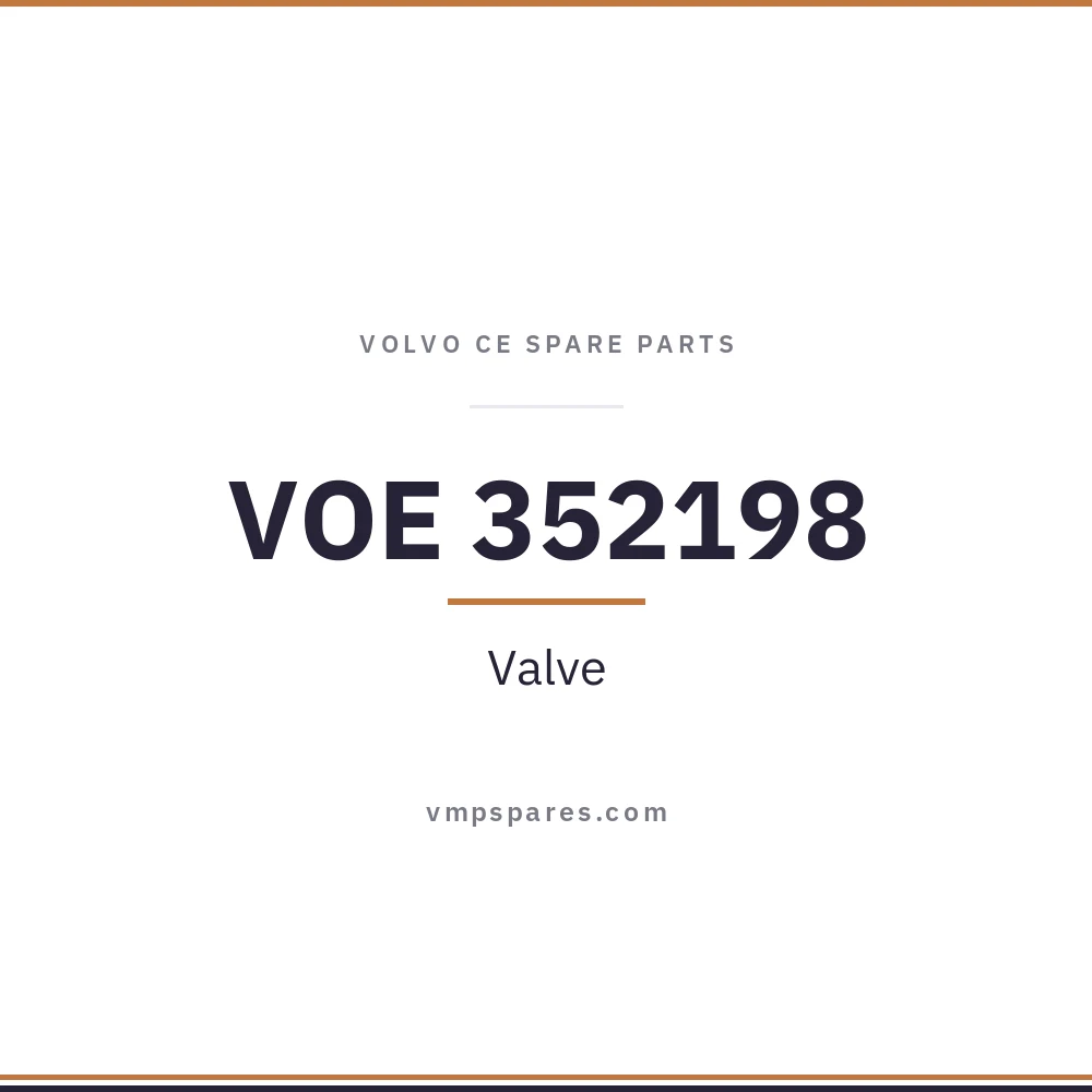 VOE 352198 – Valve