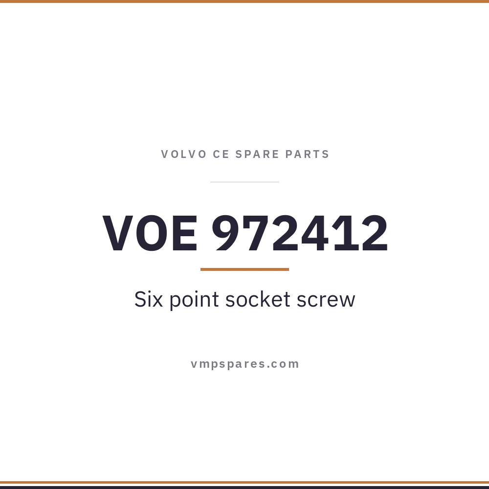 VOE 972412 – Six point socket screw