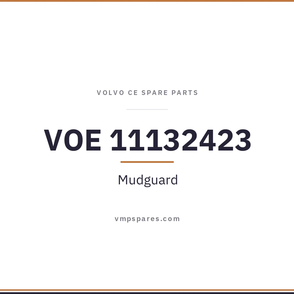VOE 11132423 – Mudguard