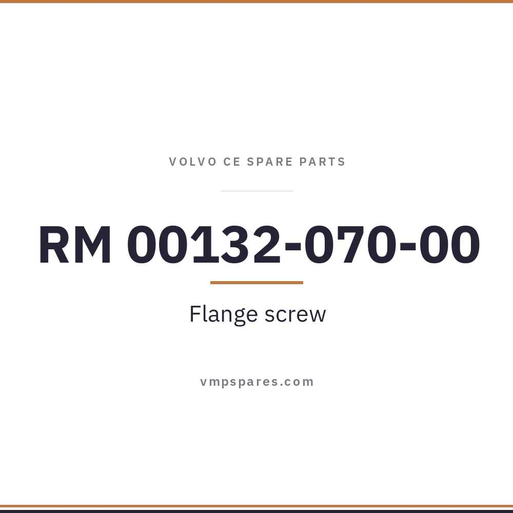RM 00132-070-00 – Flange screw