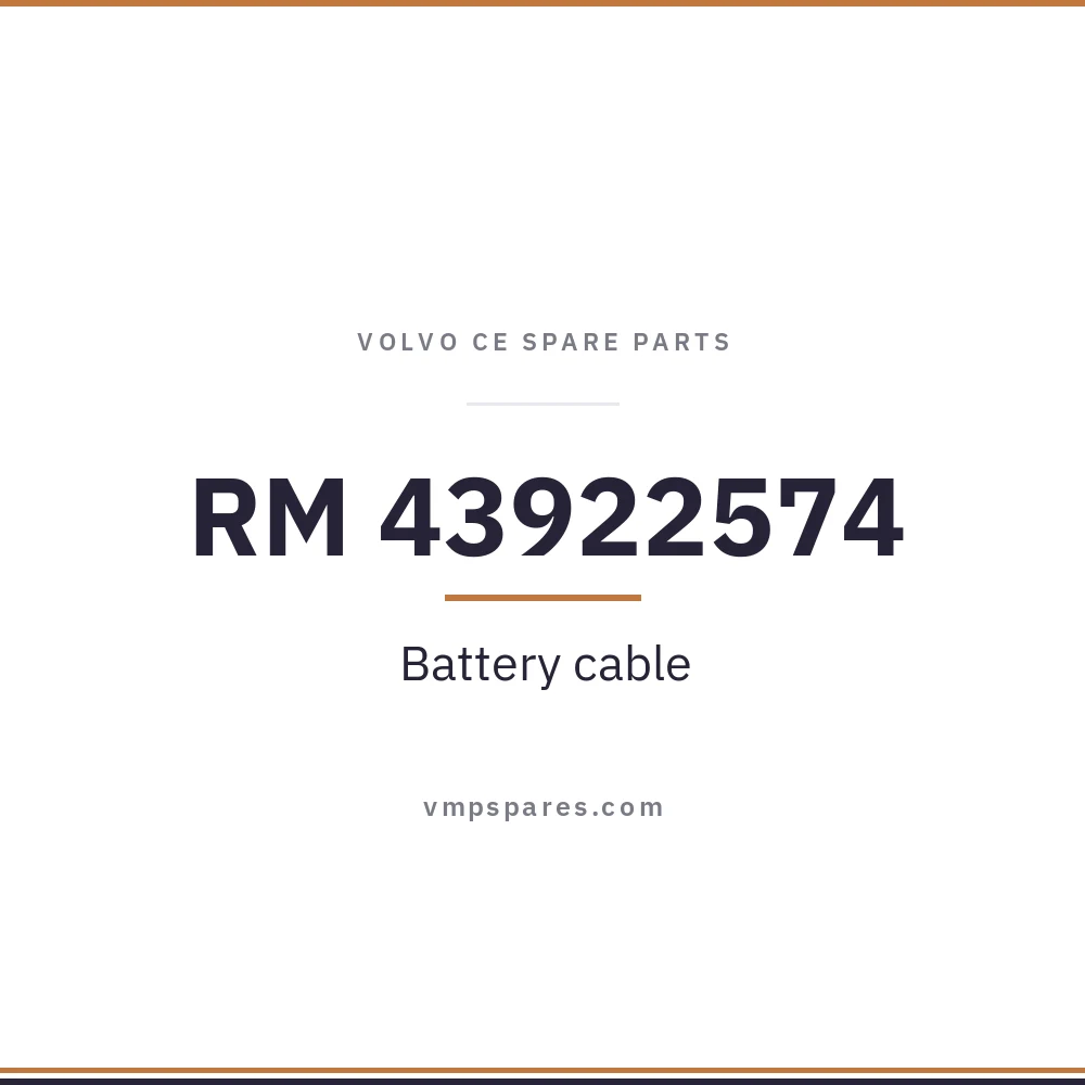 RM 43922574 – Battery cable