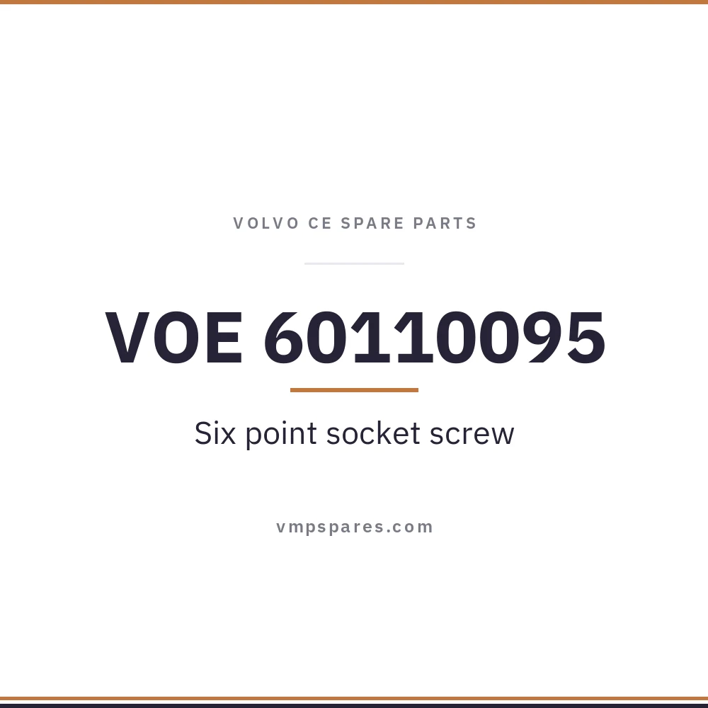 VOE 60110095 – Six point socket screw