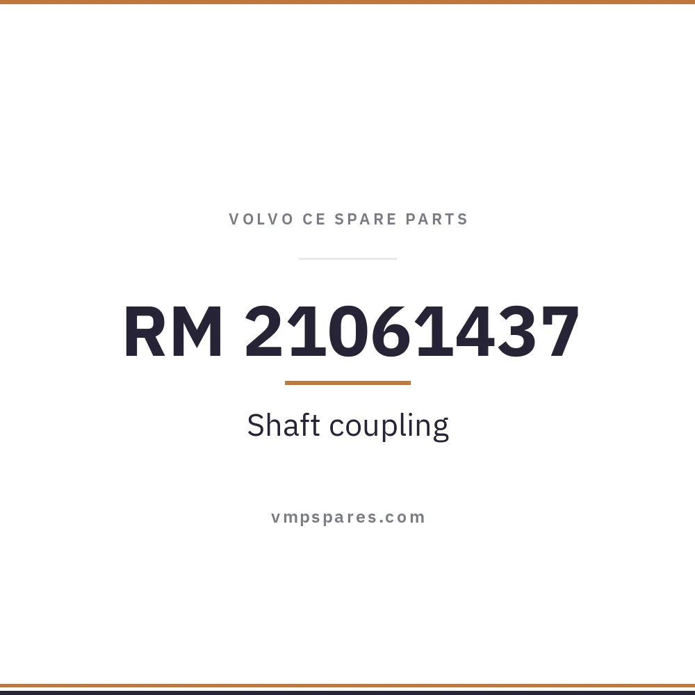 RM 21061437 – Shaft coupling