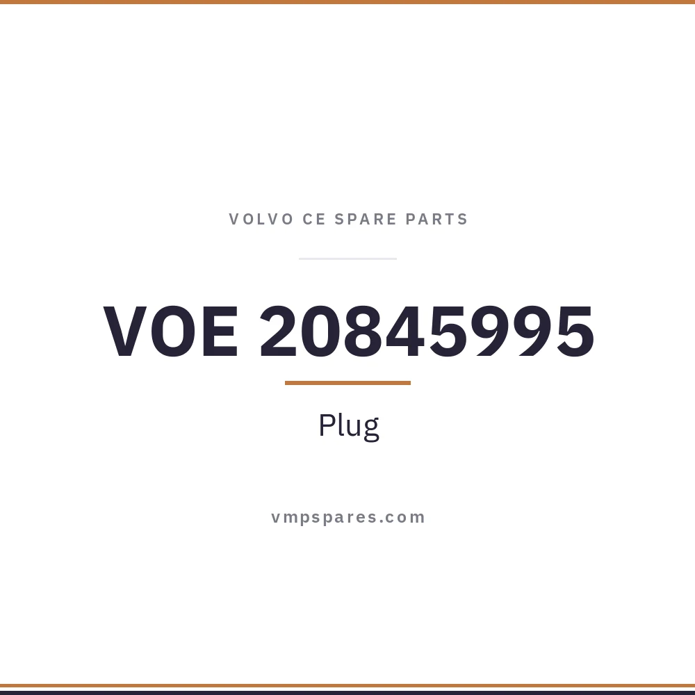 VOE 20845995 – Plug
