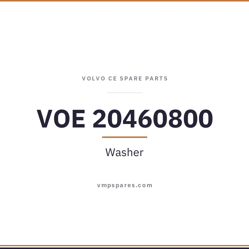 VOE 20460800 – Washer