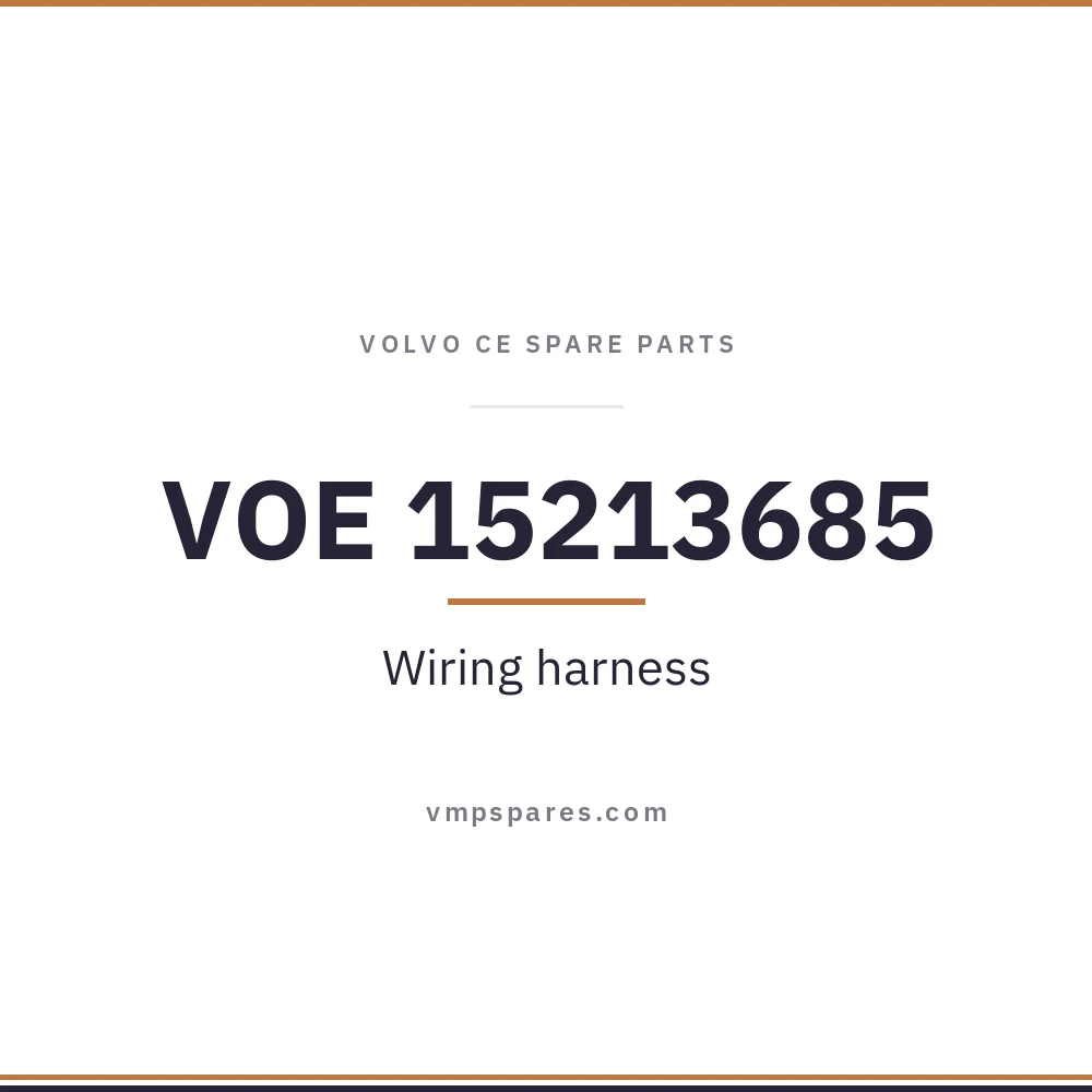 VOE 15213685 – Wiring harness