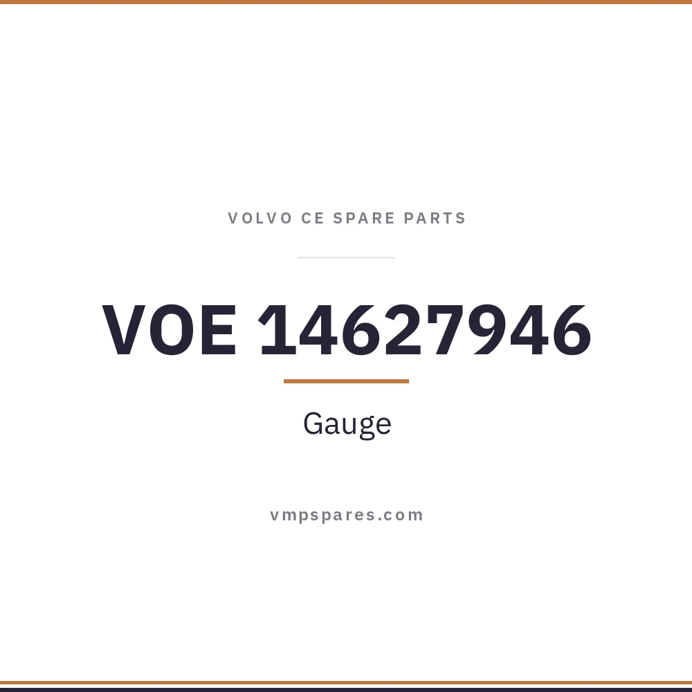 VOE 14627946 – Gauge