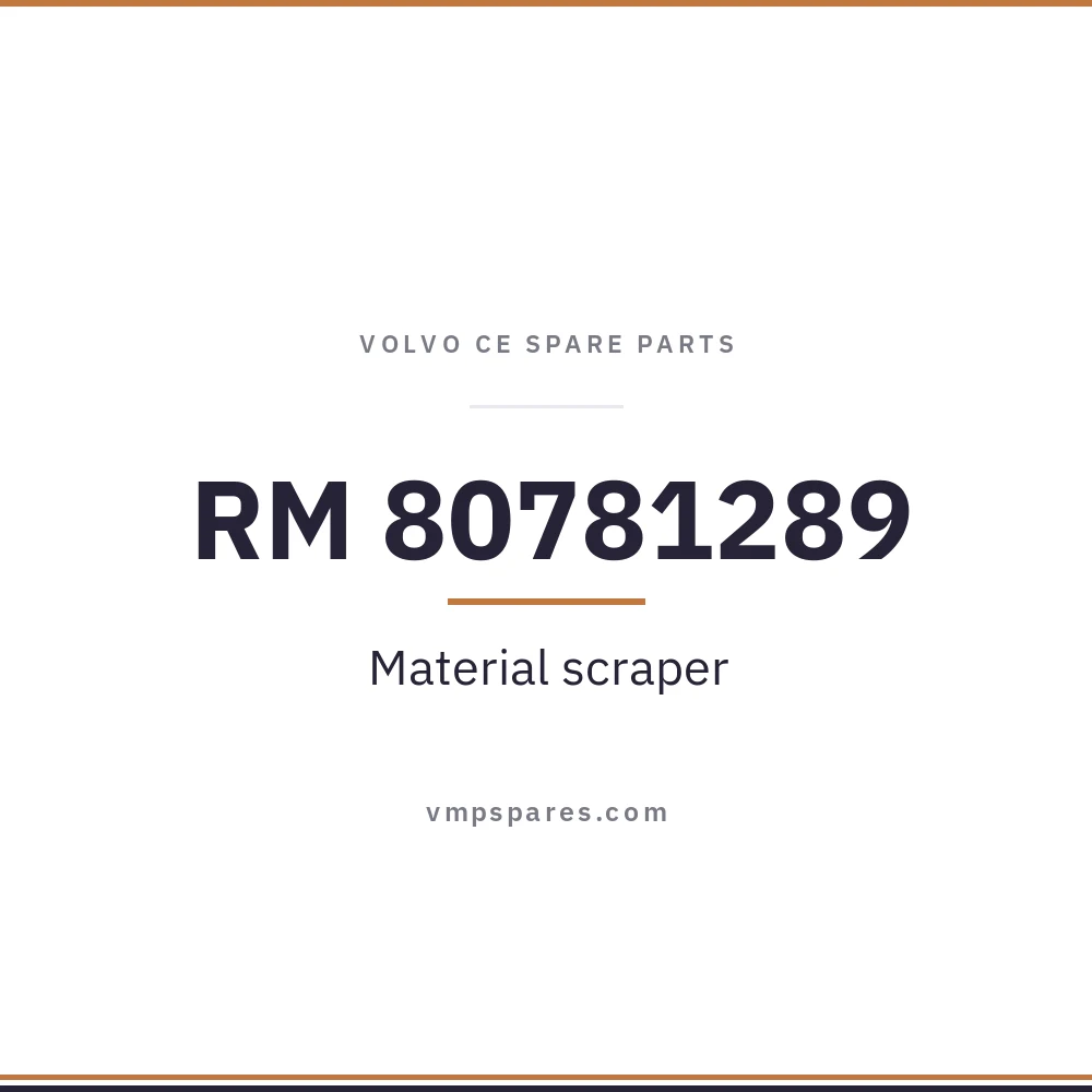 RM 80781289 – Material scraper