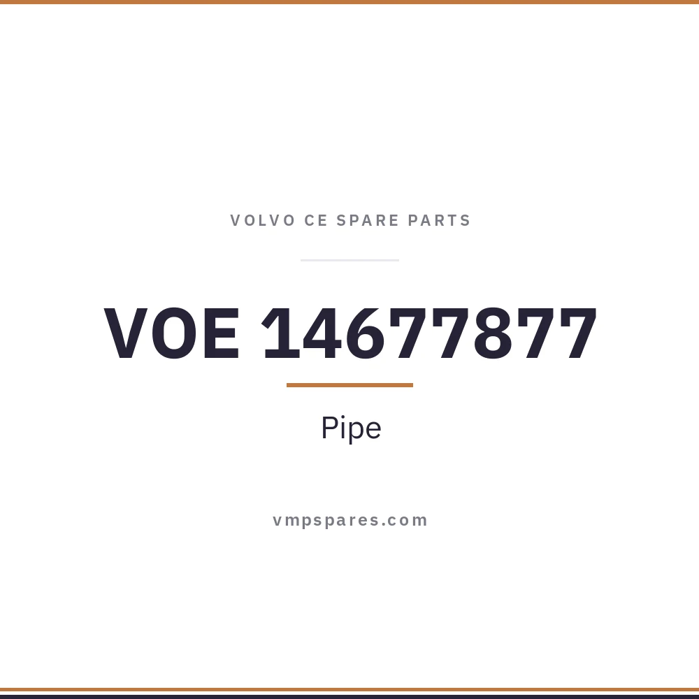 VOE 14677877 – Pipe