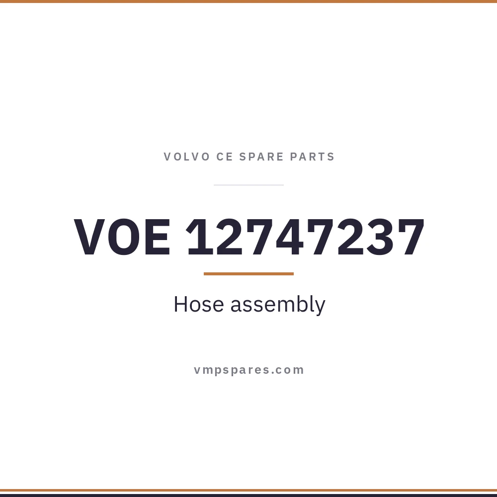 VOE 12747237 – Hose assembly
